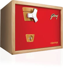 Godrej Premium Coffer V1 Red Home Locker Safe Locker  (Key Lock)